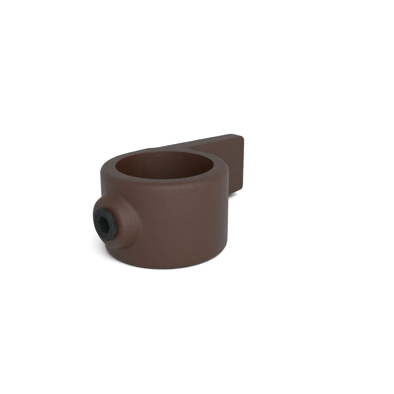 199-A Pieza ojal simple las. - 26,9 mm marrón