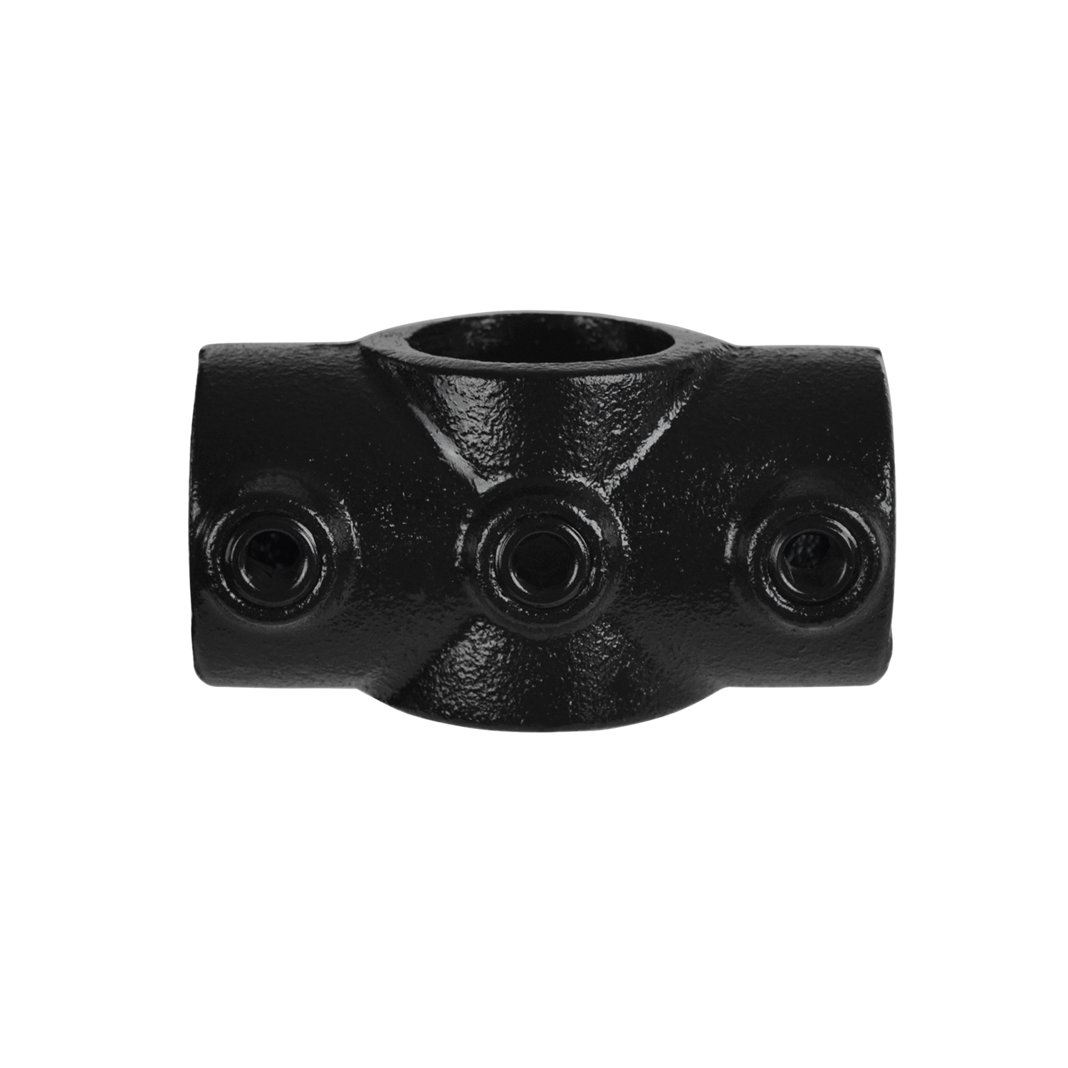 Pieza transversal continua negra 26,9mm (3/4")
