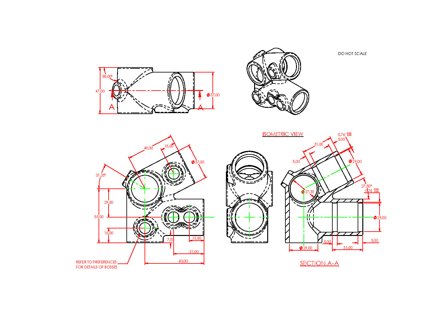 Arco del alero 26,9 mm (½").