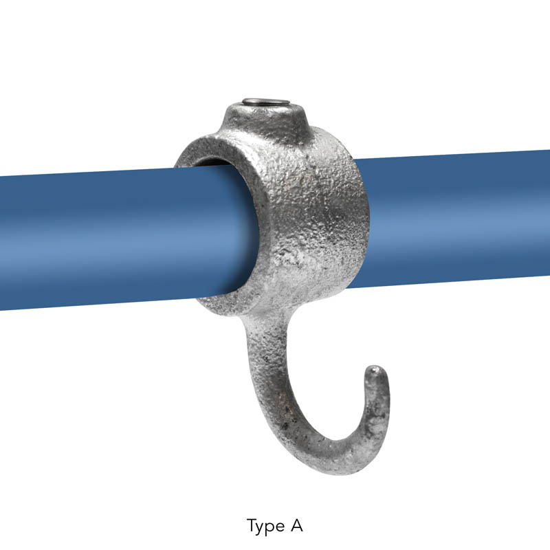 Collarín con gancho 21,3 mm (½")