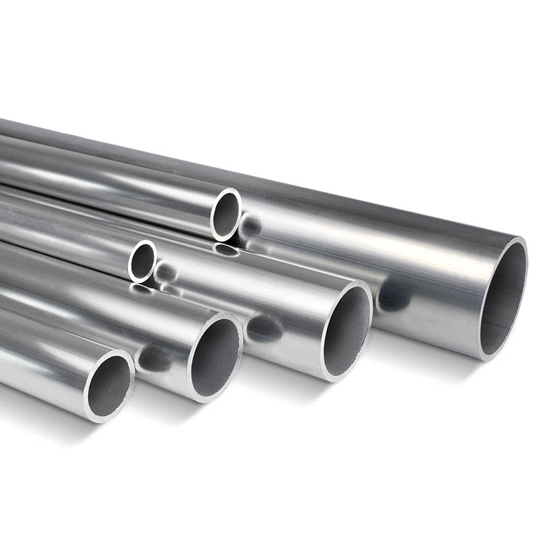 Tubo de aluminio 60x54mm, WS 3mm.  AW-6060, aluminio bruto, precio/metro 