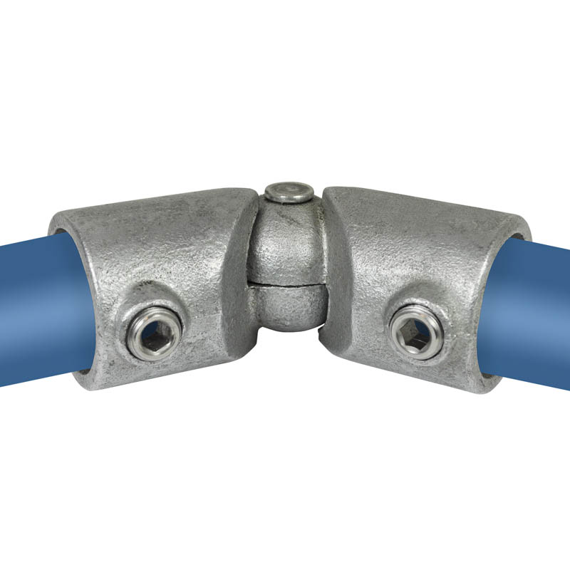 Proa ajustable. Conector de codo variable. 33,7 mm (1")