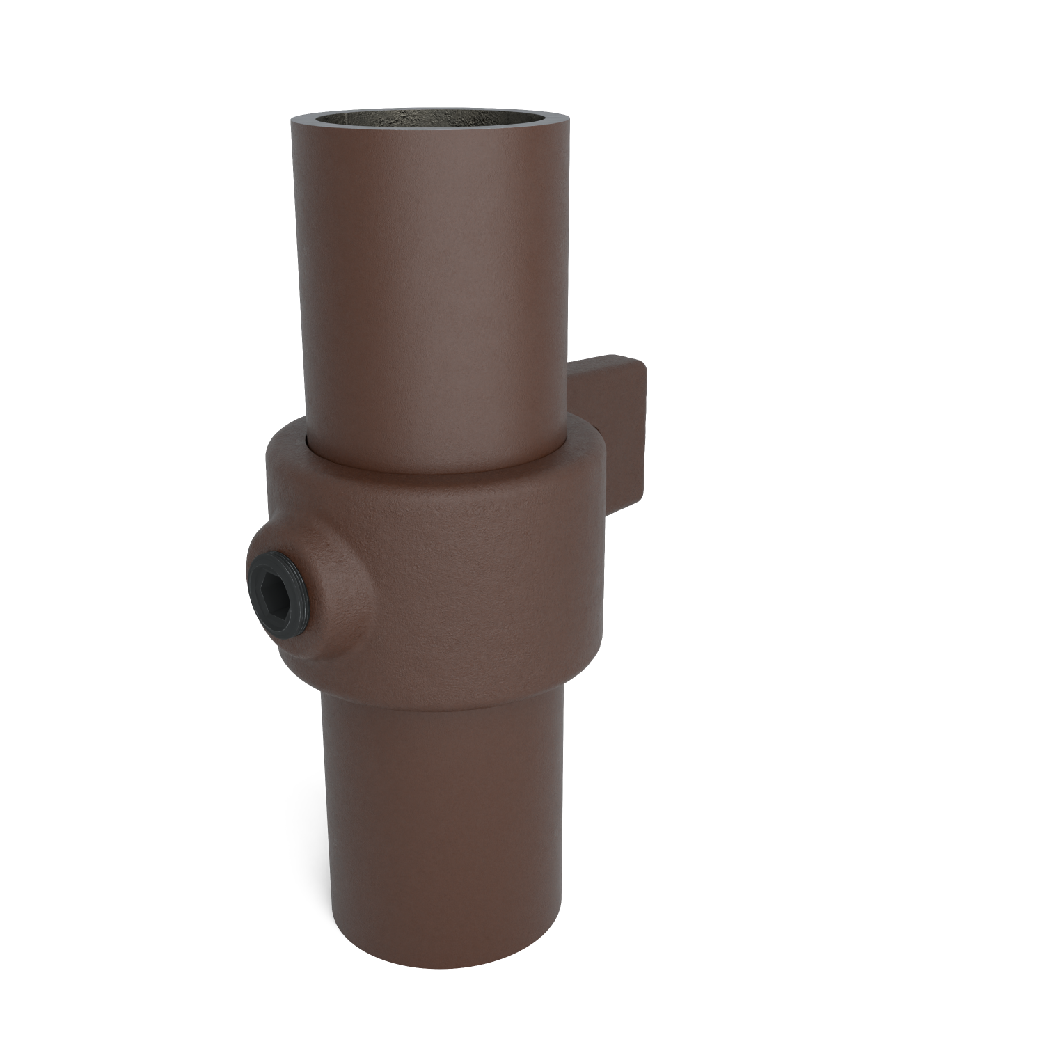 199-A Pieza ojal simple las. - 26,9 mm marrón