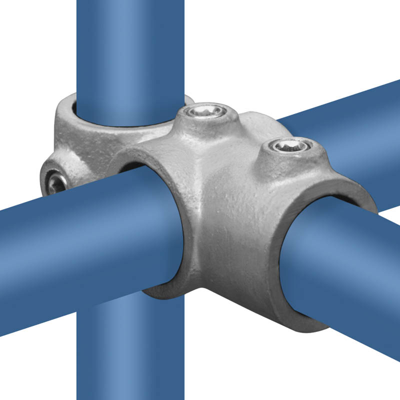 Pieza en T transversal, combinada 33,7 mm (1")
