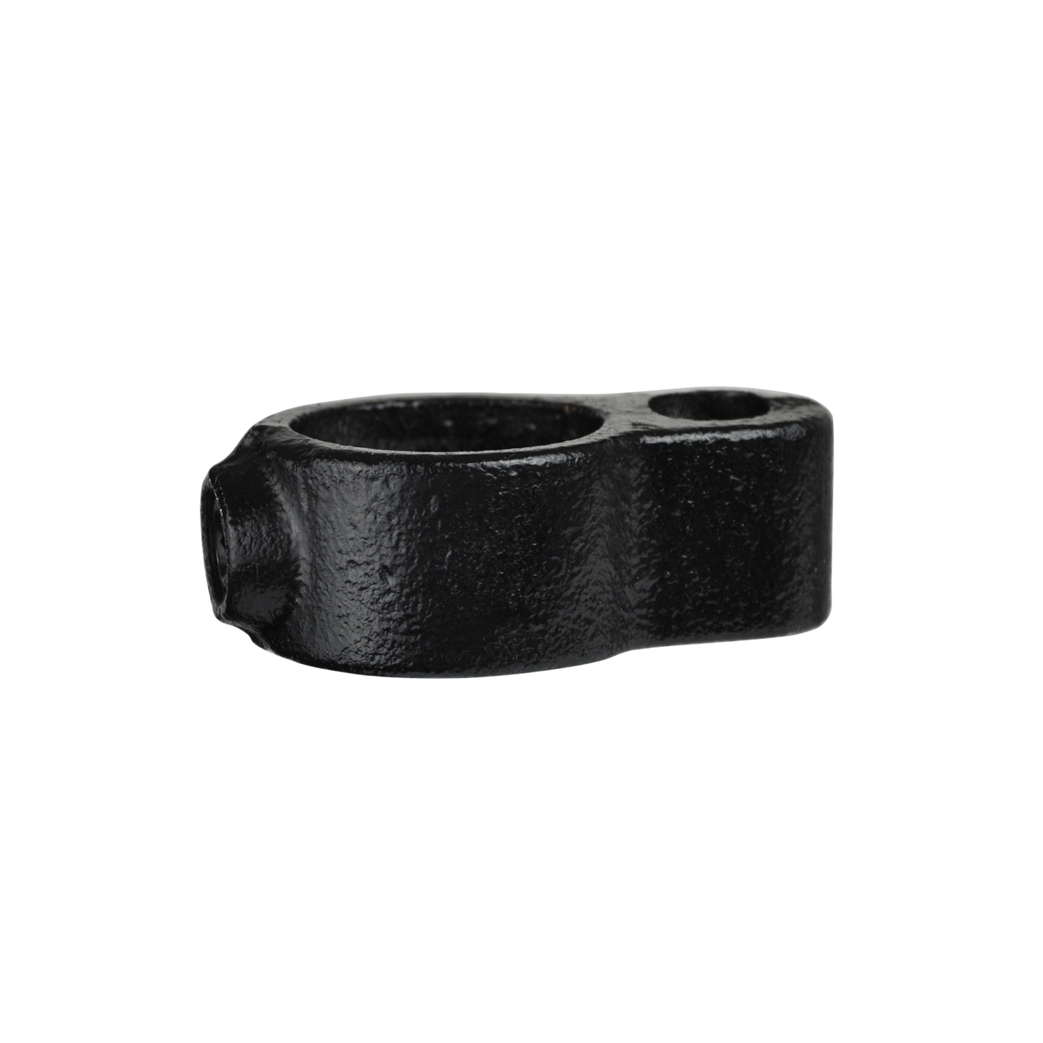 Set collar ojo. Conector de tubo con bisagra interior, negro, para tipo 6333,7 mm (1")