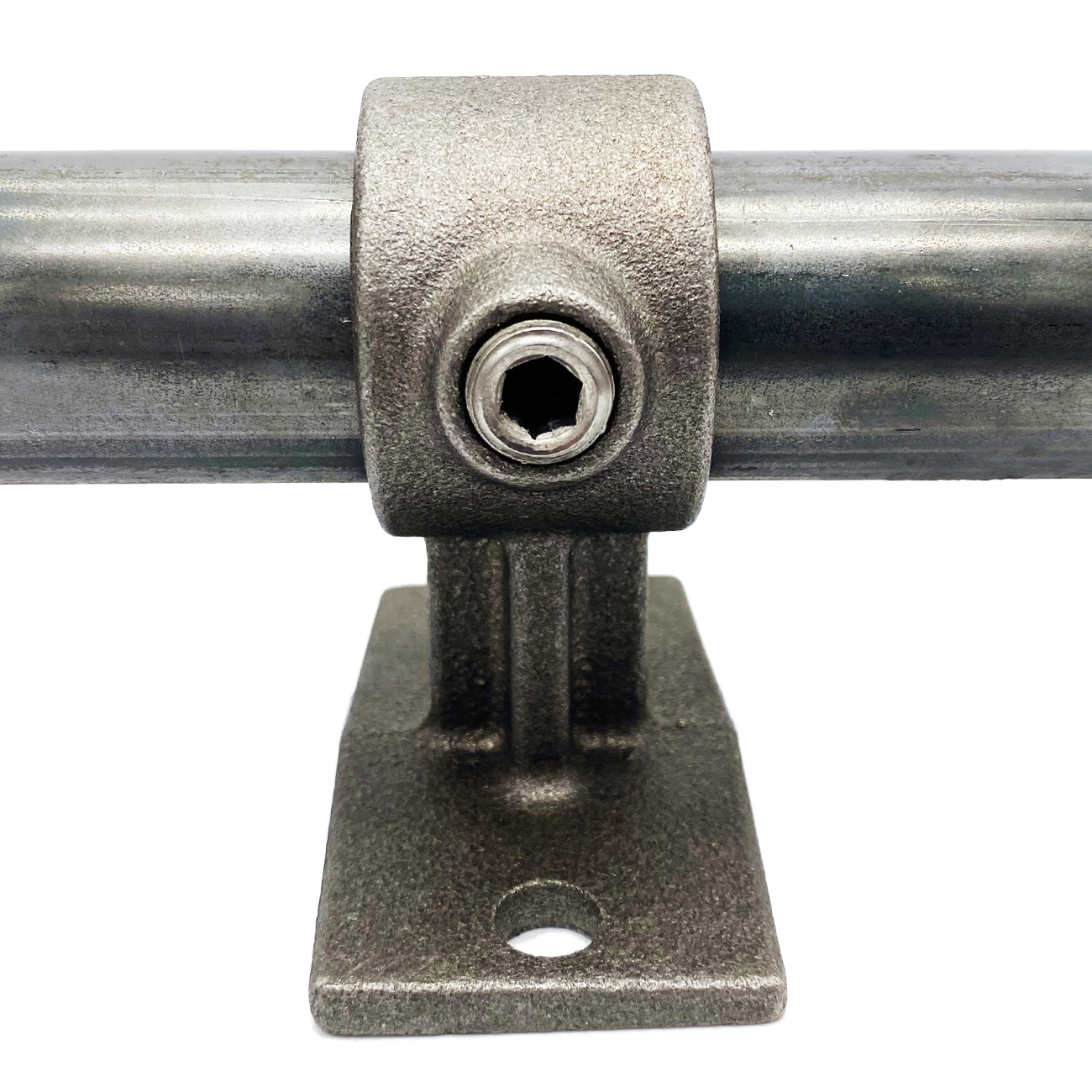 143W-B Soporte de pasamanos - 33,7 mm (NAT.)